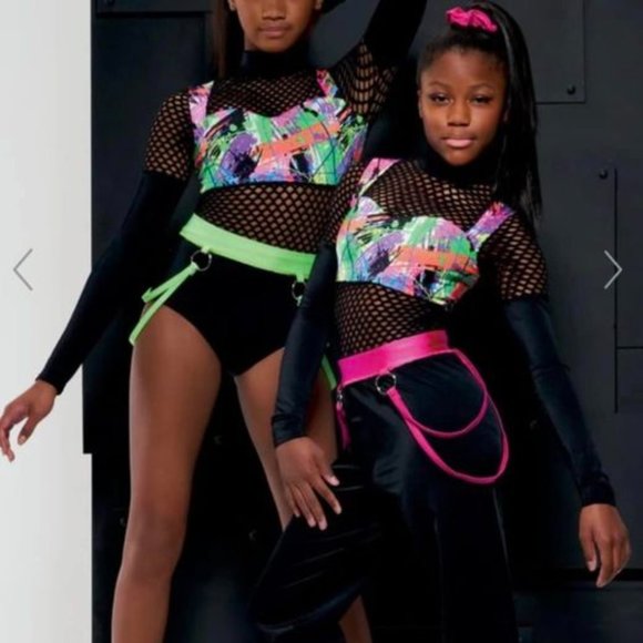 Kelle Costumes Style 5304 - Leotard Only - Size Child Large